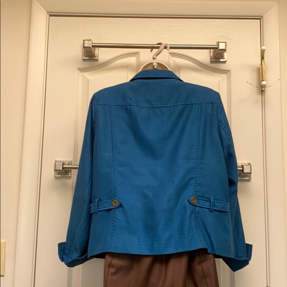 Coldwater creek aquamarine jacket - Picture 2 of 8